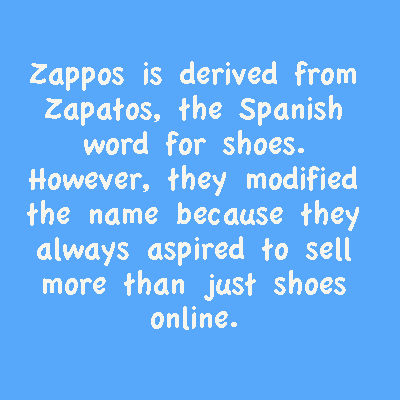 why is it called Zappos